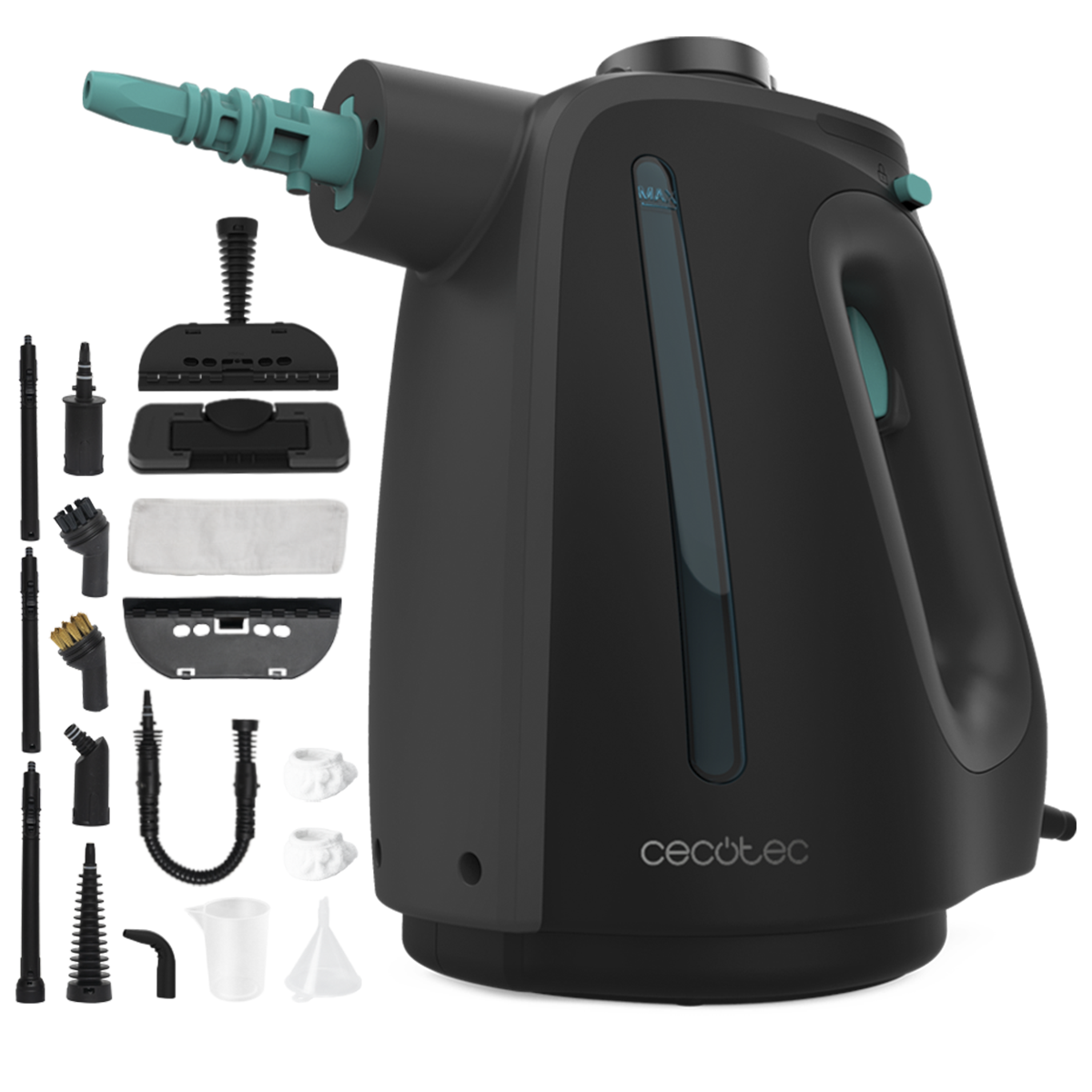 Пароочиститель ручной Cecotec HydroSteam 1300 Rapid Max