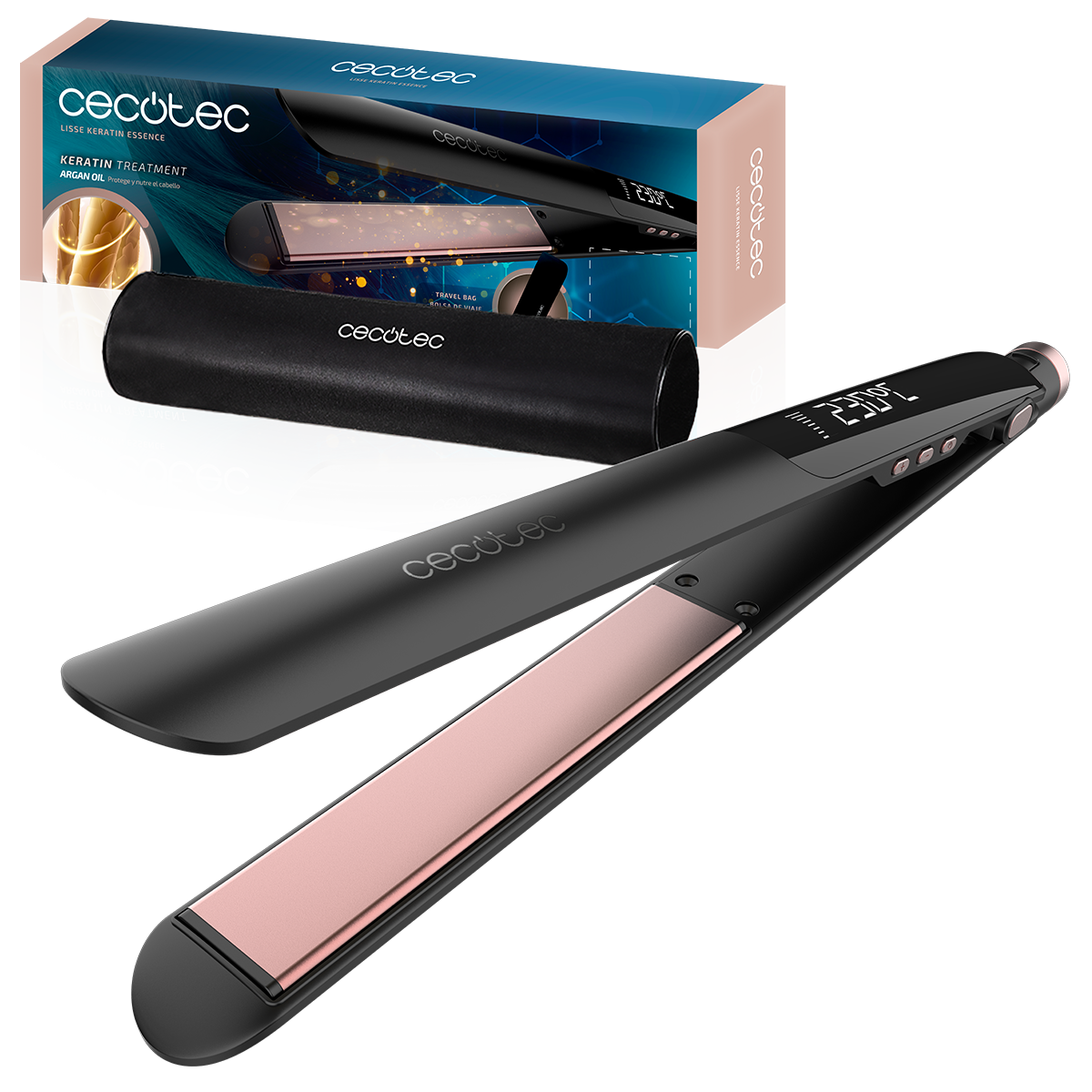 Утюжок для волосся CECOTEC Lisse Keratin Essence
