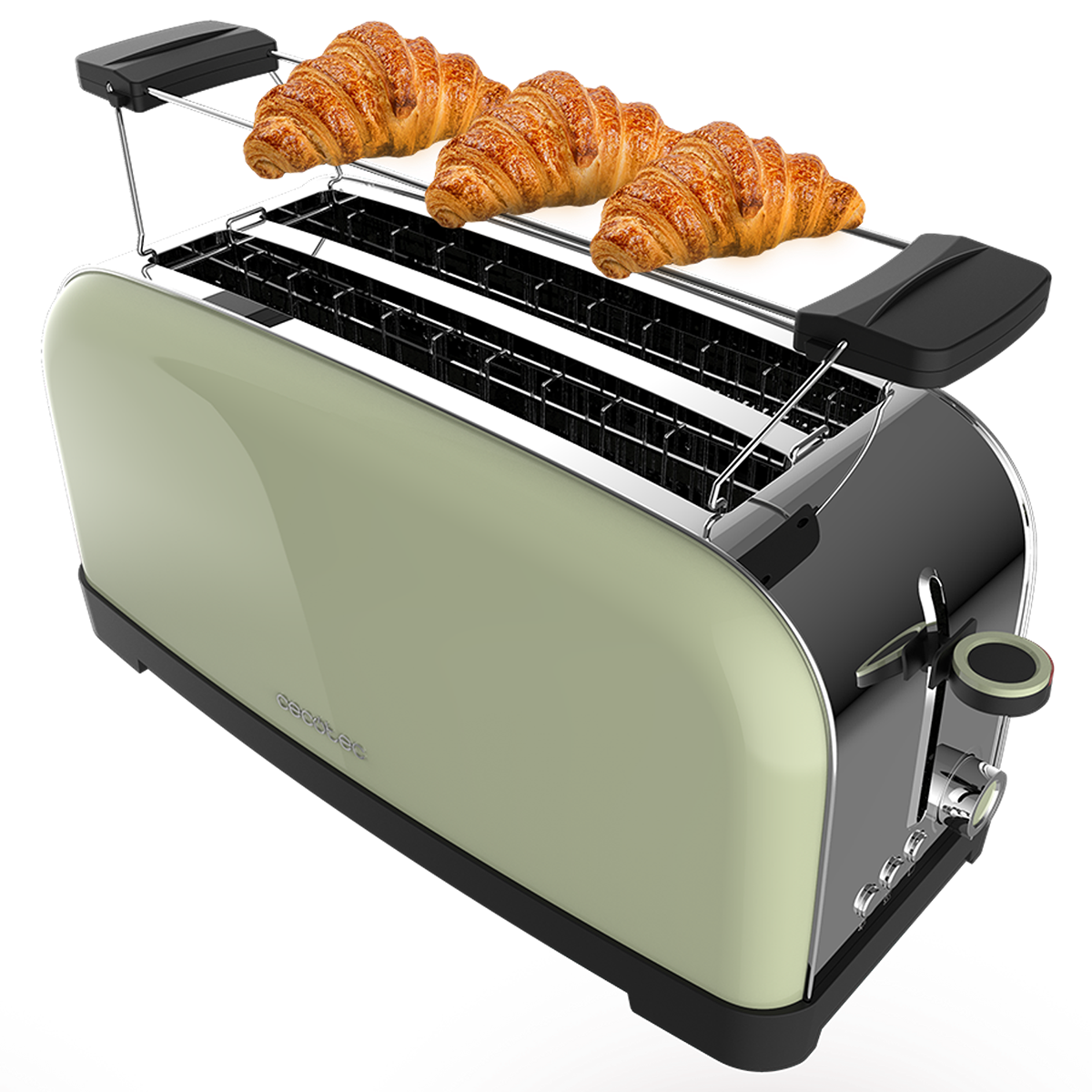 Тостер CECOTEC Toast&Taste 1500 Green 
