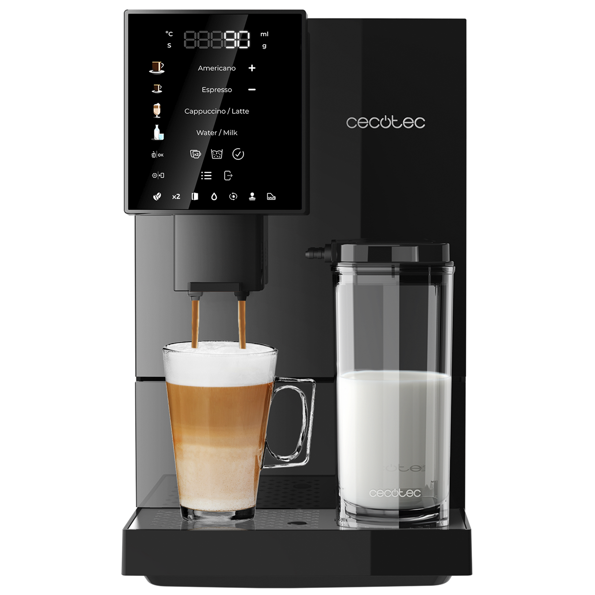 Кофемашина CECOTEC Cremmaet Compactccino Black