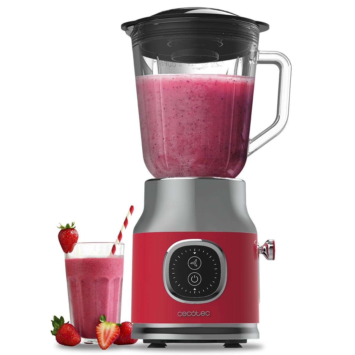 Блендер CECOTEC RetroTwist Red 