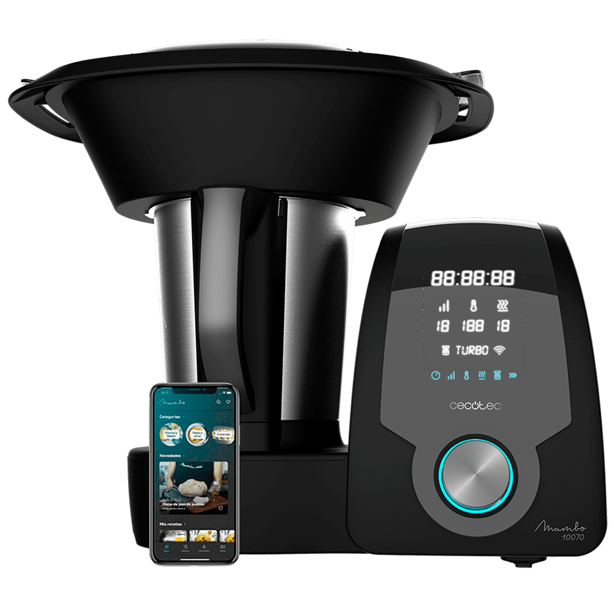 Кухонный комбайн-робот (термомикс) CECOTEC Mambo 10070