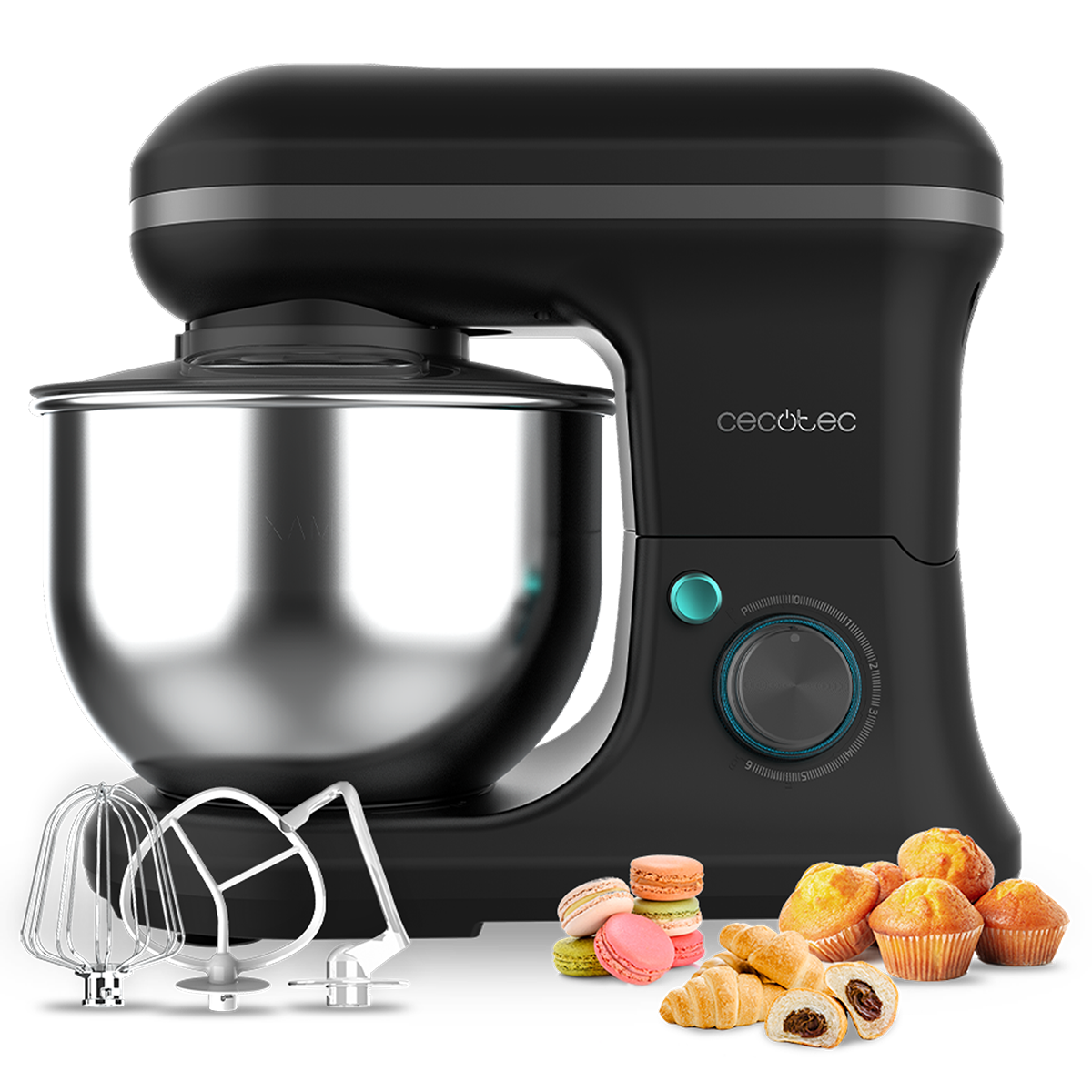 Миксер стационарный CECOTEC Cecomixer Merengue 5L 1200 Black 