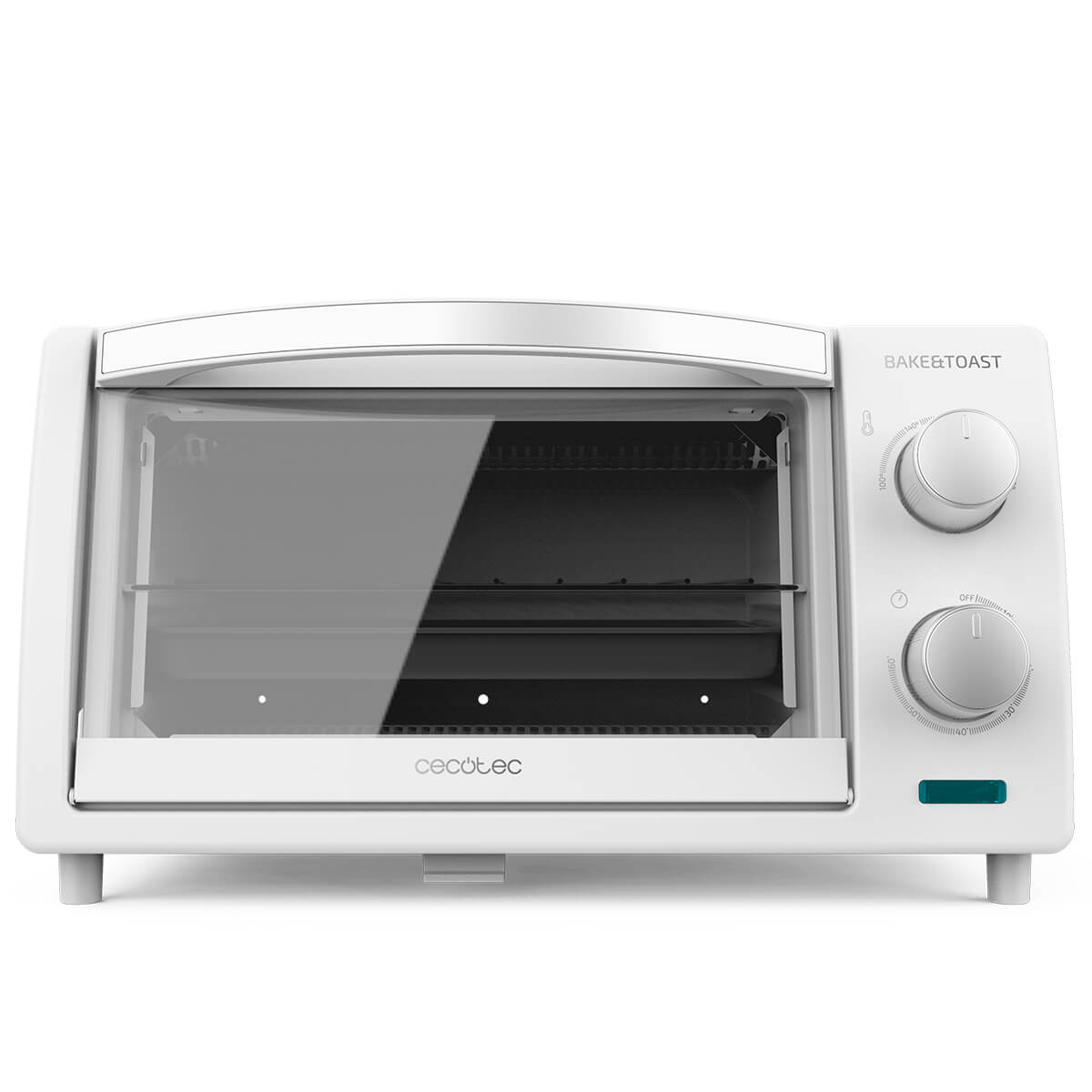 MINI FORNETTO SCALDA BRIOCHE E COTTURA AL FORNO 1000W 10lt 02202 Bake&Toast  450 CECOTEC