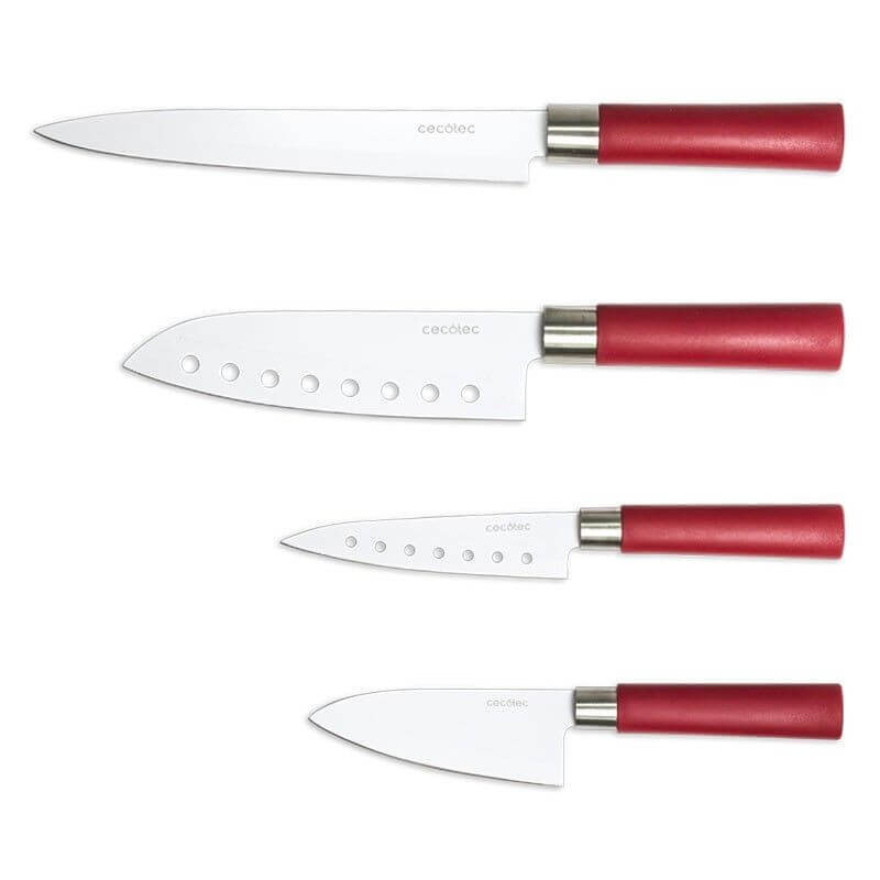 Набор ножей CECOTEC 4 Santoku Ceramic-Coated Kit - Уценка