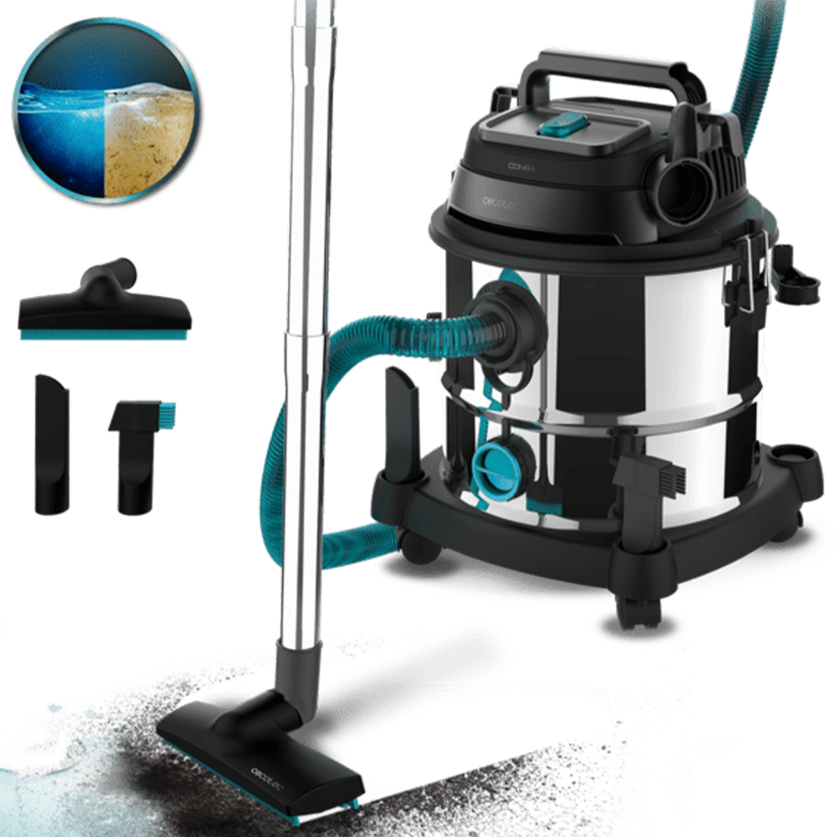 Пылесос Cecotec Conga Rockstar Wet & Dry Steel Max