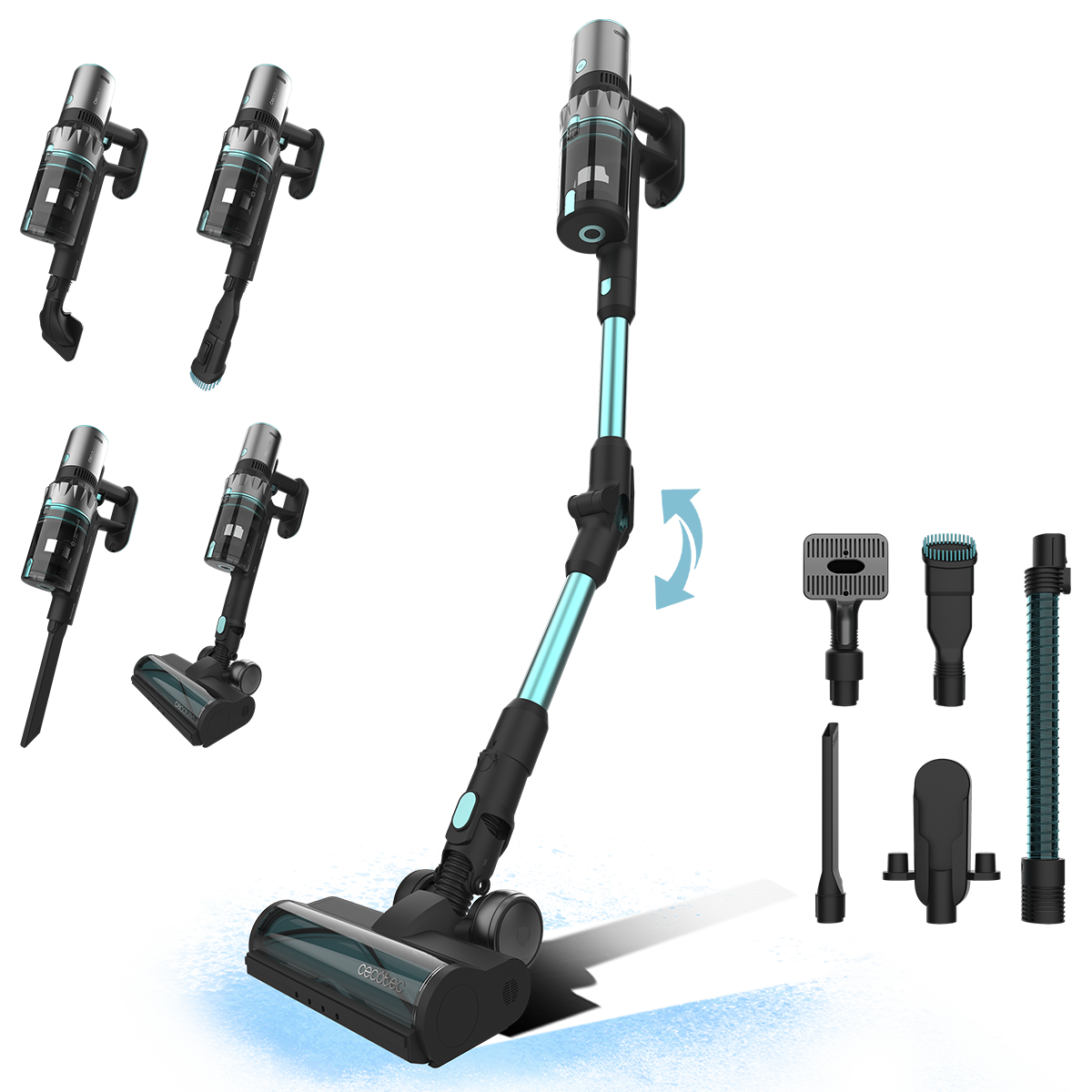 Беспроводной пылесос Cecotec Conga Rockstar 2500 Thunder Pet Flex