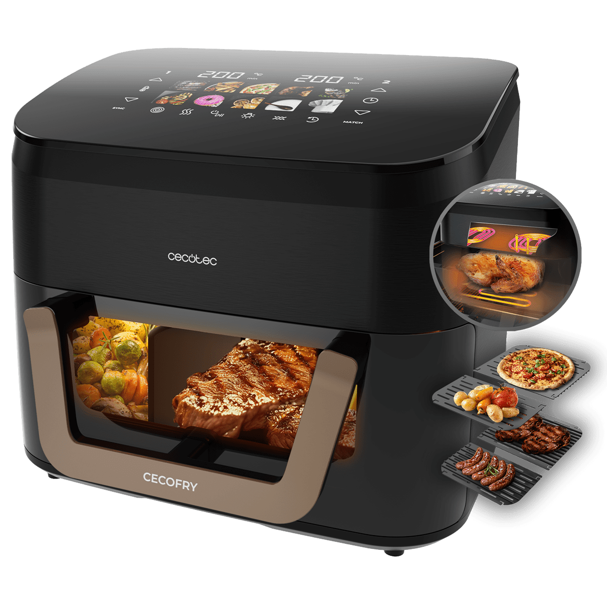 Мультипіч CECOTEC Cecofry&Grill Smokin 11000