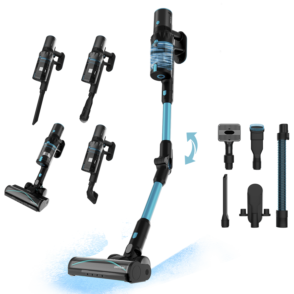 Беспроводной пылесос Cecotec Conga Rockstar 3500 Storm Pet Flex