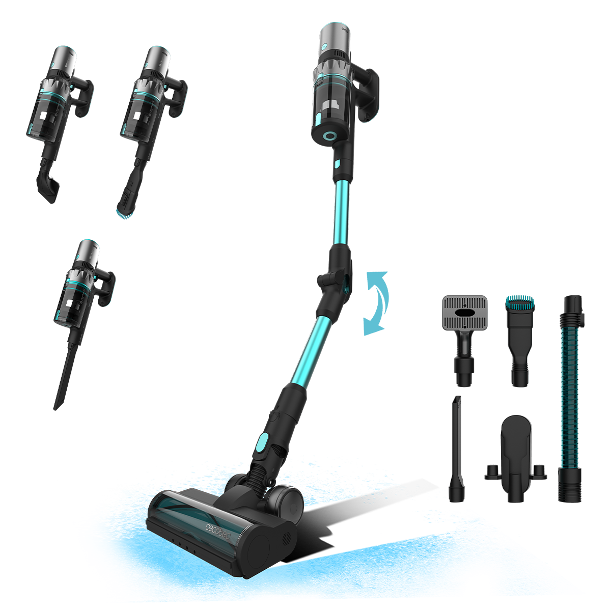 Беспроводной пылесос Cecotec Conga Rockstar 2500 Thunder Flex Animal