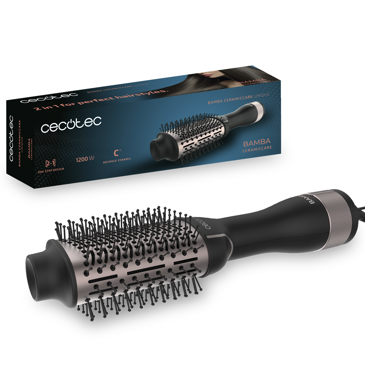 Фен-щетка CECOTEC CeramicCare Unique