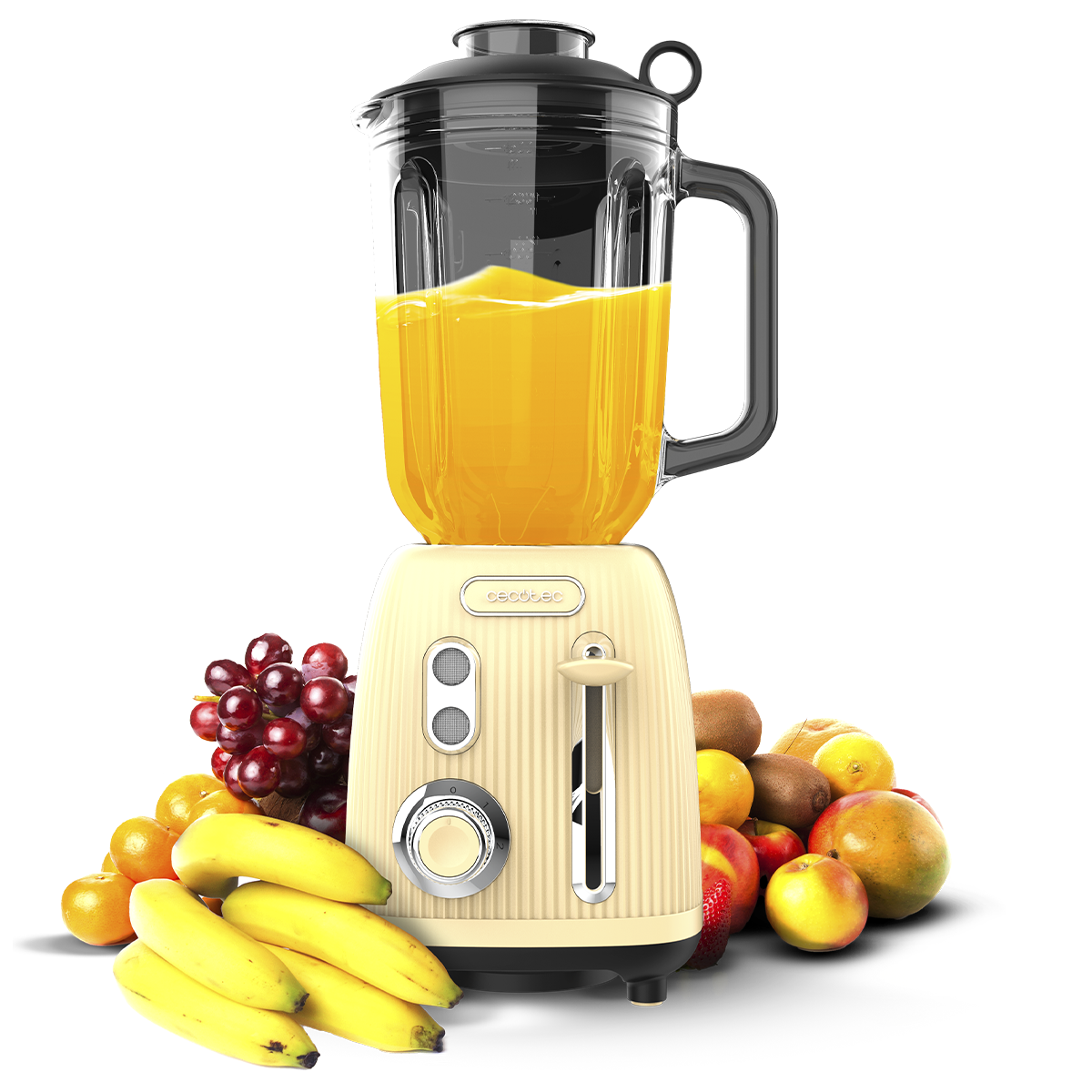 Блендер CECOTEC Power Black Titanium RetroYellow 