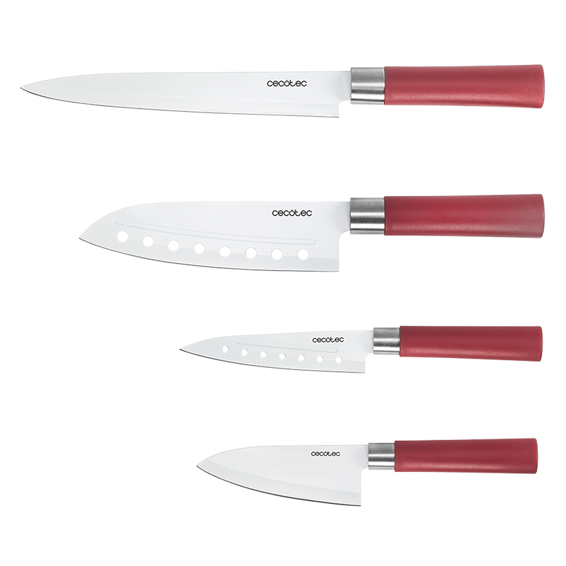 Набор ножей Cecotec 4 Santoku Ceramic-Coated Kit