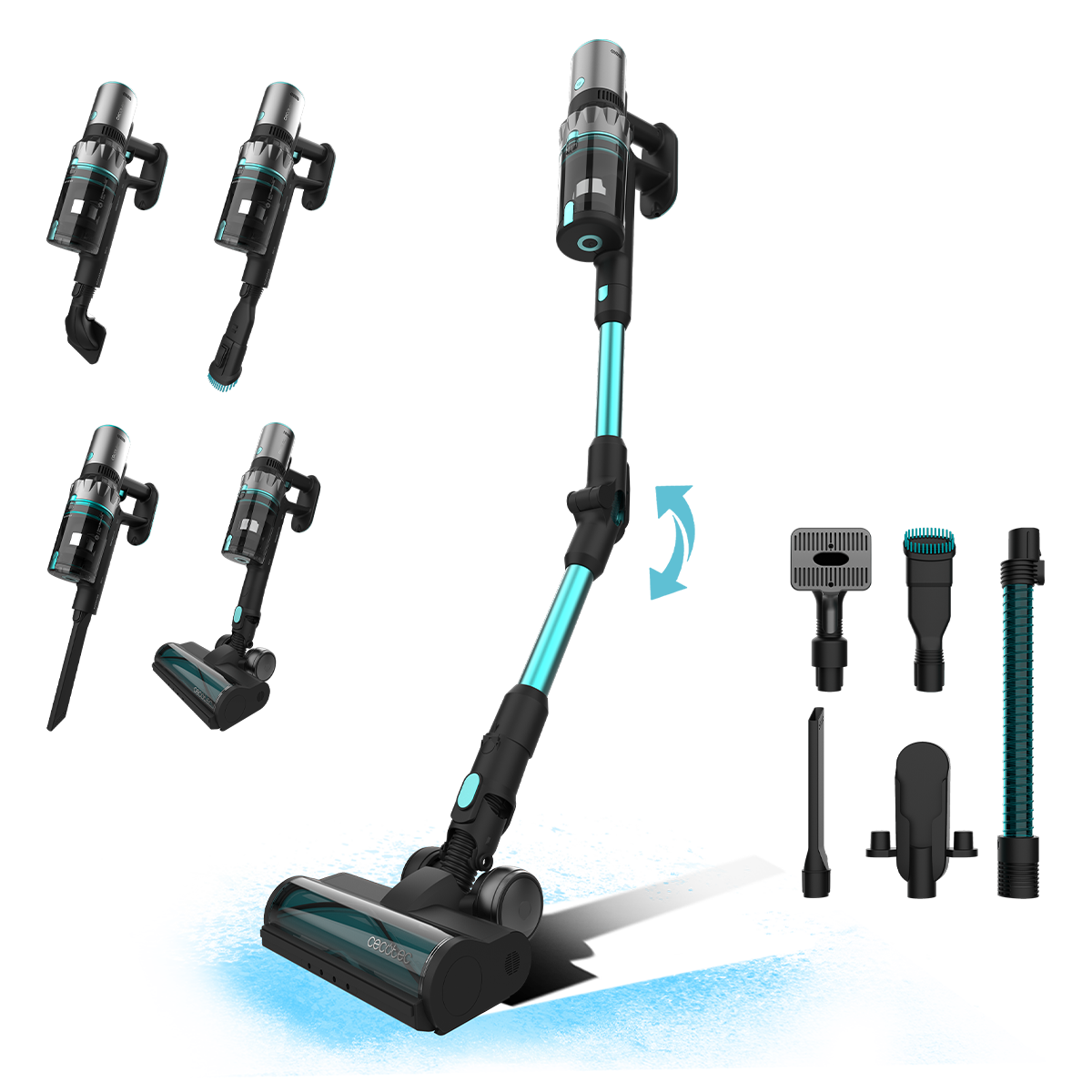 Беспроводной пылесос Cecotec Conga Rockstar 2500 Thunder Flex Animal