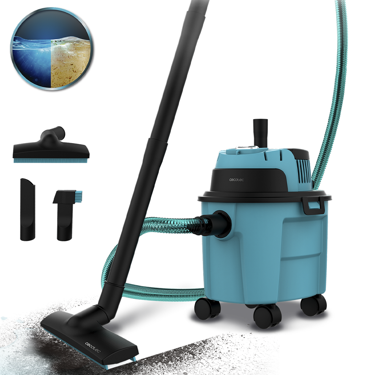 Пилосос Cecotec Conga Rockstar Wet & Dry Compact Garden