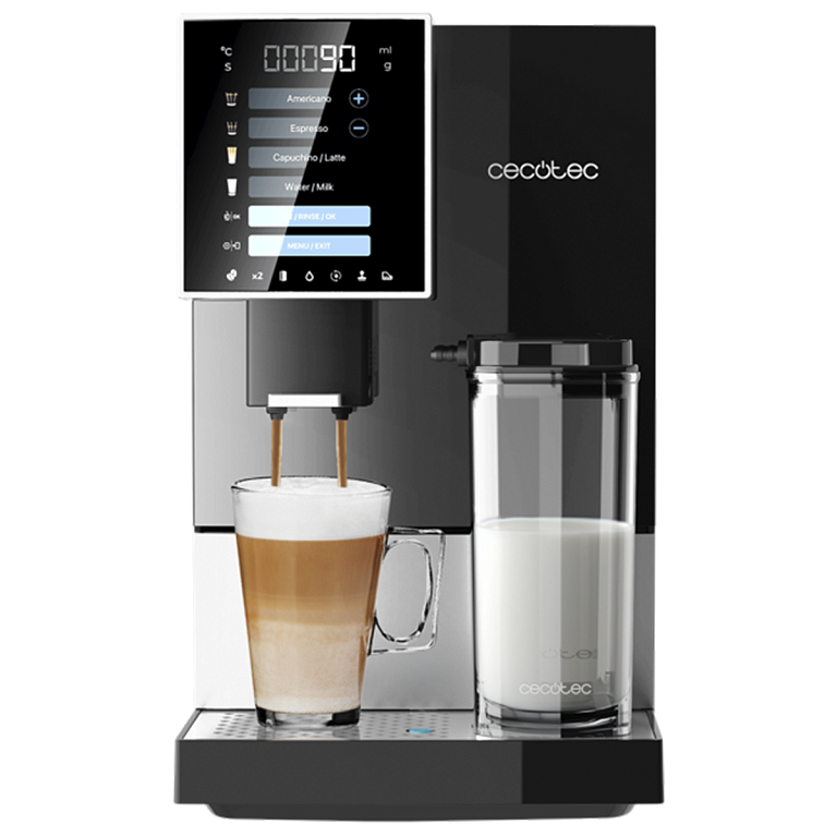Кавоварка CECOTEC Cremmaet Compactccino Black/Silver 