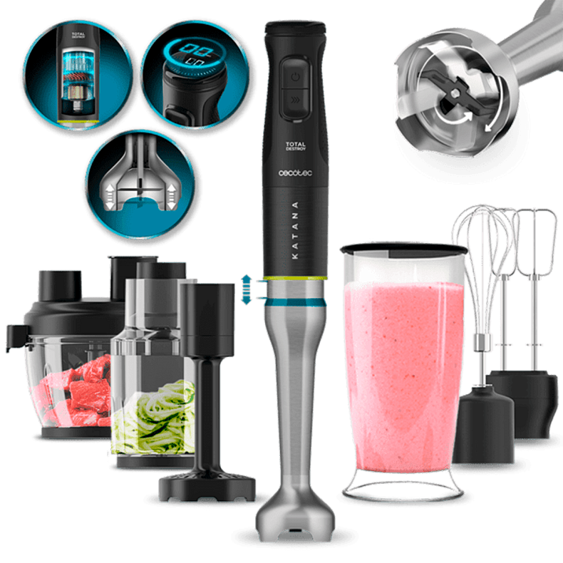 Блендер CECOTEC Katana 15 TotalDestroy Full B Screen (CCTC-03979)