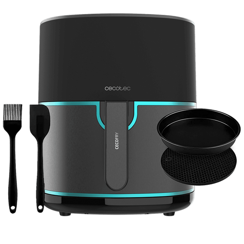 Мультипіч (аерогриль-фритюрниця) CECOTEC Cecofry Fantastik Inox 6500 Acc Kit