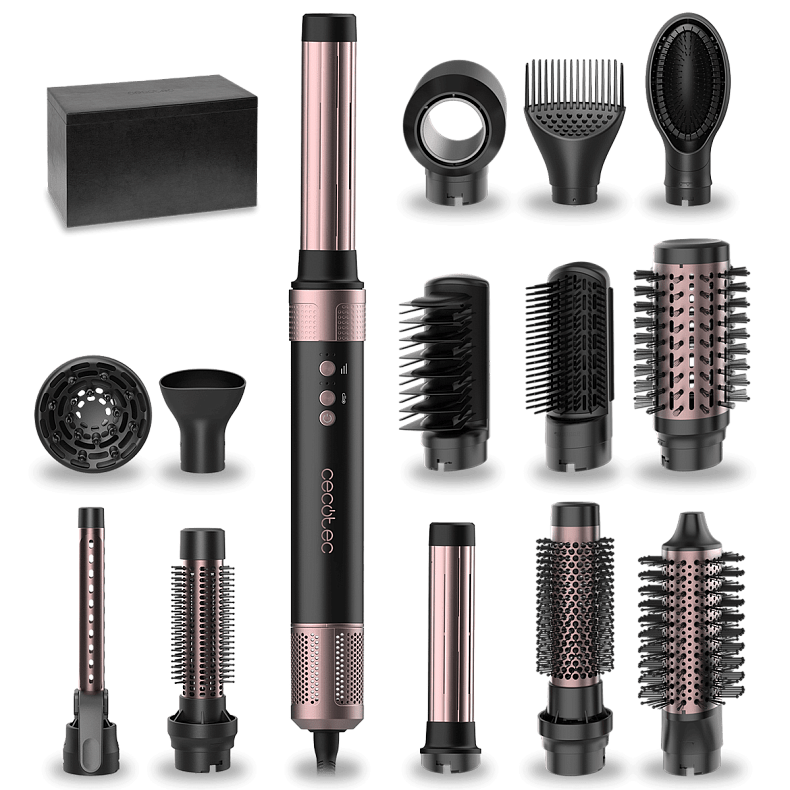 Стайлер CECOTEC Bamba CeramicCare 14in1 AirGlam Black