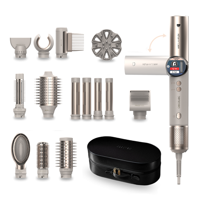 Стайлер CECOTEC AirGlam 14in1 Flex Champagne 