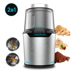 Кофемолка Cecotec Compact Titanmill 300 DuoClean 