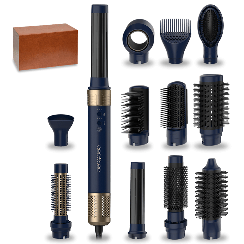 Стайлер CECOTEC Bamba CeramicCare 12in1 AirGlam Blue