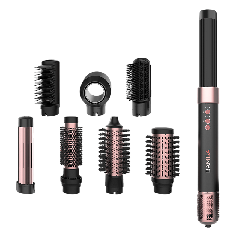 Стайлер CECOTEC Bamba CeramicCare 8in1 AirGlam Black