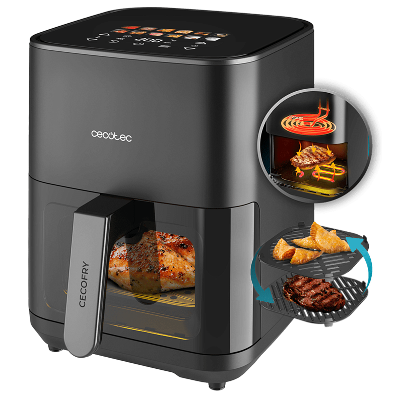 Мультипіч CECOTEC Cecofry&Grill Duoheat 4000