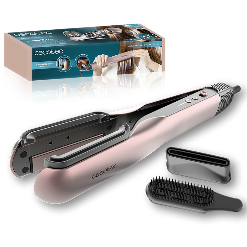 Фен-випрямляч CECOTEC AirLisse 2in1 ForceDry Black