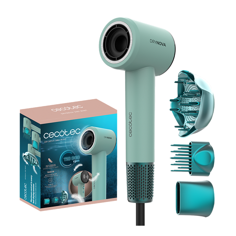 Фен CECOTEC DryNova 3in1 Mint (A01_EU01_110329)