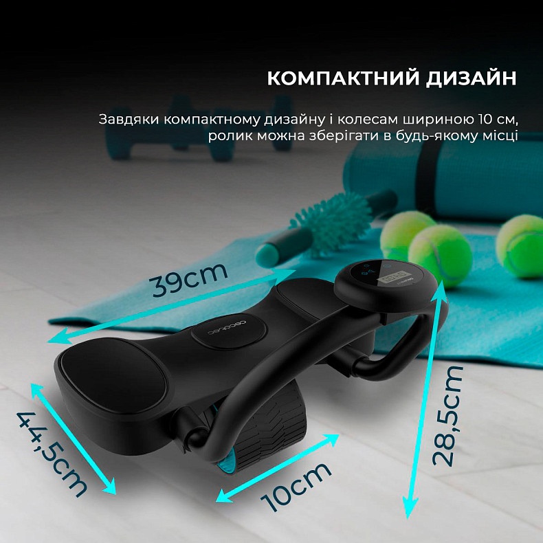 Ролик для пресса Cecotec Drumfit AB Fit Pro Rueda цена, отзывы
