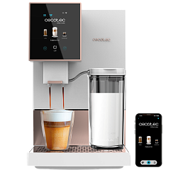 Кофемашина CECOTEC Cremmaet Compactccino Connected White Rose 