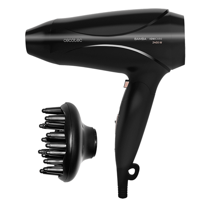 Фен дорожный с ионизацией Cecotec Bamba IoniCare 5450 Power&Go Pro Fire