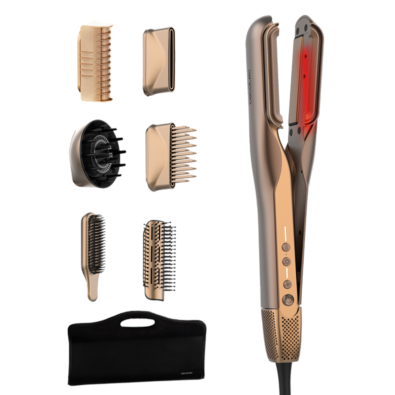 Фен-випрямляч CECOTEC AirLisse 6in1 iTwerk Champagne