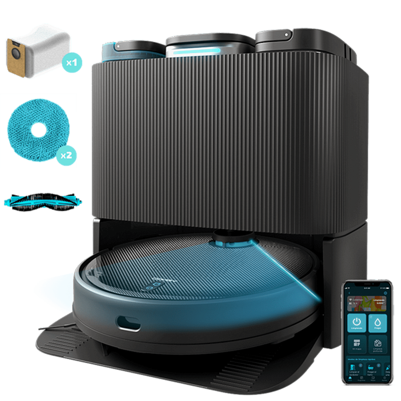 Робот-пилосос миючий Cecotec Conga 11090 Spin Revolution Home&Wash