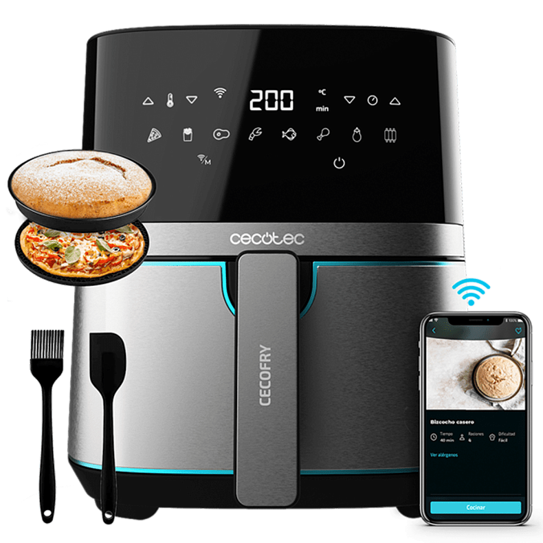 Мультипіч CECOTEC Cecofry Full Inox 5500 Connected Acc Kit