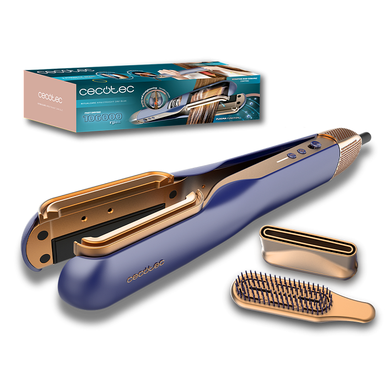 Стайлер-выпрямитель CECOTEC RitualCare Air Lisse 2in1 Blue 