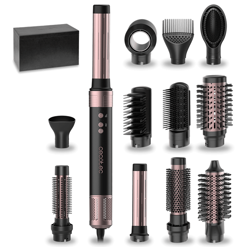Стайлер CECOTEC Bamba CeramicCare 12in1 AirGlam Black