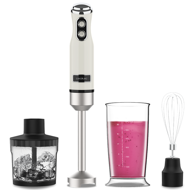 Блендер CECOTEC Power Retro 1200MAX Cream&Crush Beige