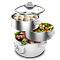 Пароварка CECOTEC Vapovita SteelPot White 