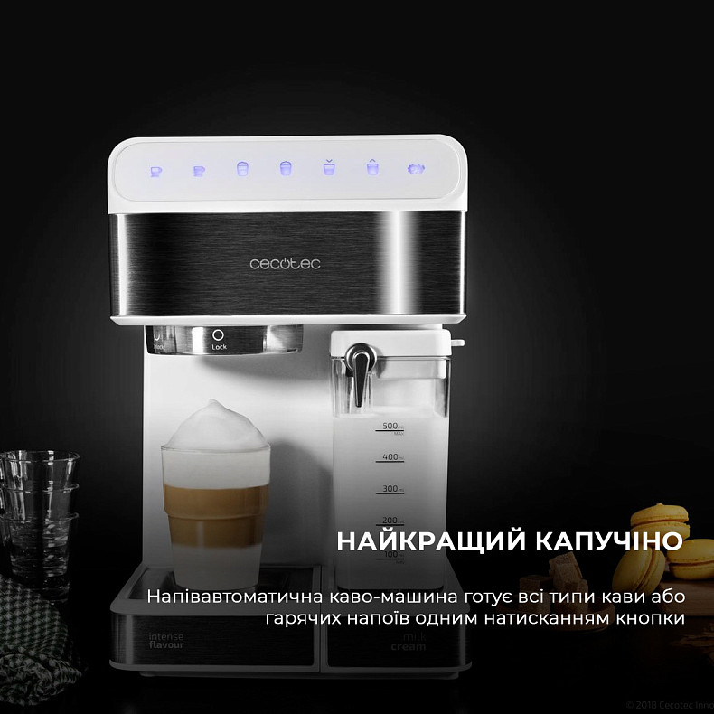 Кофеварка Cecotec Cumbia Power Instant-ccino 20 Touch Bianca