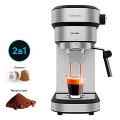 Кофеварка рожковая/капсульная CECOTEC Cafelizzia 790 Steel DUO 