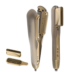 Стайлер-випрямляч CECOTEC AirLisse 2in1 ForceDry Champagne (A01_EU01_111302) 