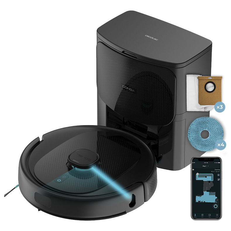 Робот-пылесос Cecotec Conga 9590 Spin Revolution Ultra Power Home