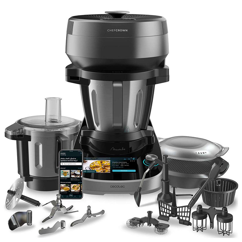 GOURMET RO-BO RK-3000 グルメロボ デラックス Кухонный комбайн-робот (термомикс) CECOTEC Mambo CooKing Total