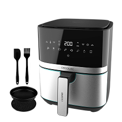 Мультипечь (аэрогриль-фритюрница) CECOTEC Cecofry Full Inox 5500 Pro Acc Kit 