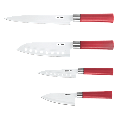 Набор ножей Cecotec 4 Santoku Ceramic-Coated Kit 