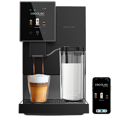 Кофемашина CECOTEC Cremmaet Compactccino Connected Black/Silver 