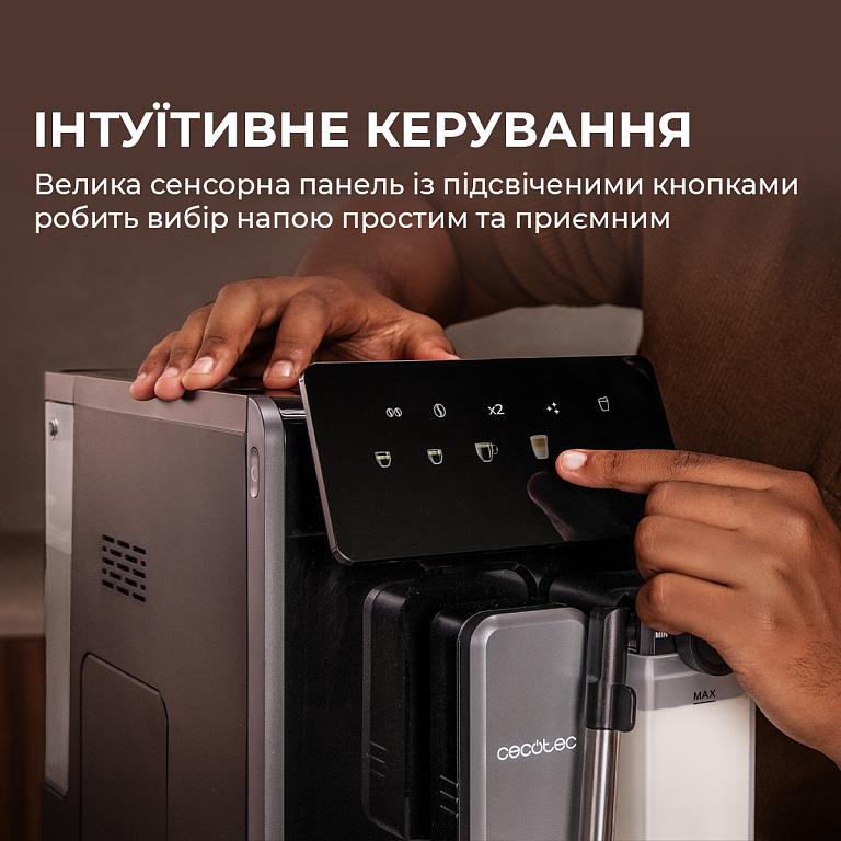 Кофемашина Cecotec Cumbia Power Matic-ccino 8000 Touch Serie Nera
