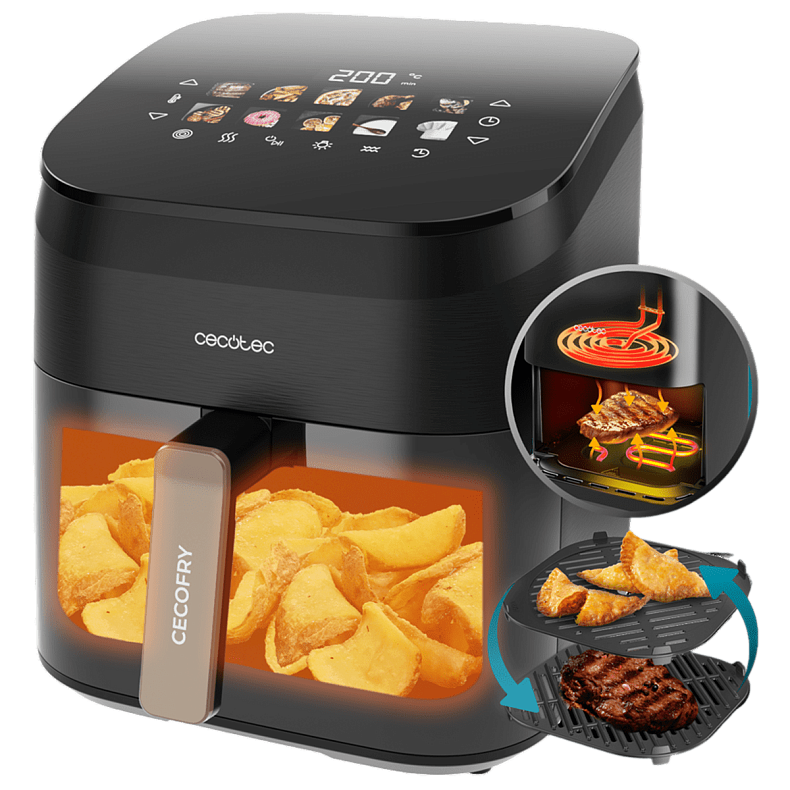 Мультипіч CECOTEC Cecofry&Grill Smokin 6500